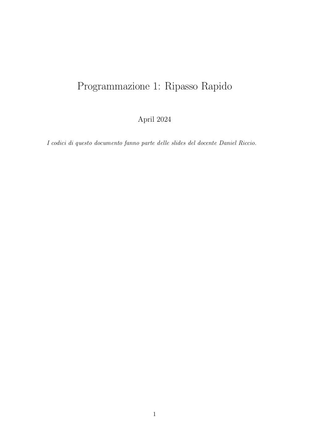 Preview documento per pagina 1