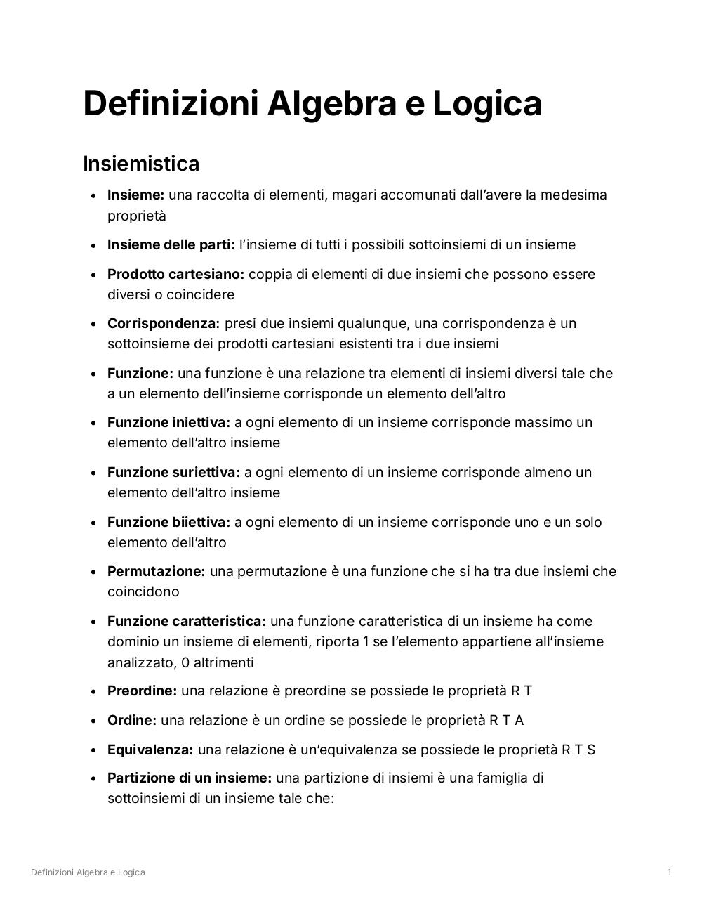 Preview documento per pagina 1
