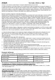 Acqua chimica