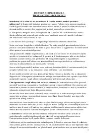 FOCUS tecnica con gli adolescenti Richard e Piggle.