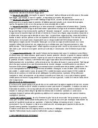 Infermieristica in area critica Sintesi