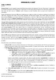 Kant riassunto+appunti