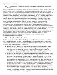 Il platonismo e le scienze di Riccardo Chiaradonna