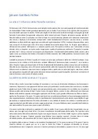 Fichte - ESAME DI STATO