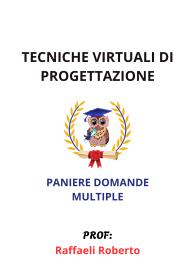 Paniere TECNICHE VIRTUALI DI PROGETTAZIONE, Ecampus, 2025, Raffaeli Roberto - MULTIPLE