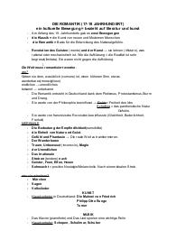 programma completo letteratura tedesca per maturità