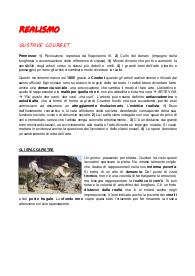 Storia dell'arte - dal Realismo all'Impressionismo