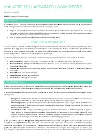 Appunti di malattie dell'apparato locomotore