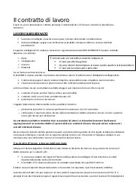 Il contratto di lavoro: subordinato e autonomo