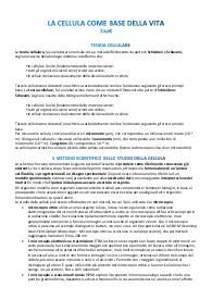 Appunti per esame di stato Biologia parte 1