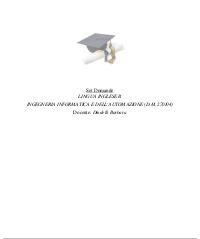 Paniere LINGUA INGLESE B Dindelli Ecampus