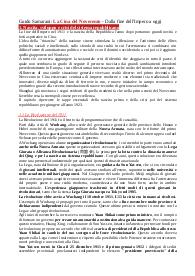 Riassunto La Cina del Novecento (Samarani)