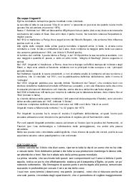 appunti su Giuseppe Ungaretti