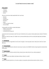 Appunti di Biologia, 1 anno infermieristica