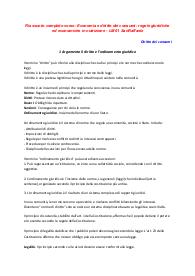 Riassunto completo: Economia e diritto dei consumi: regole giuridiche ed economiche in nutrizione