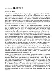 Vittorio Alfieri: vita, opere e ideologia