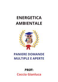 Paniere ENERGETICA AMBIENTALE, Ecampus, 2025, Coccia Gianluca - RISPOSTE MULTIPLE E APERTE