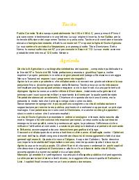 Schemi su Tacito, vita e opere (7pgg)