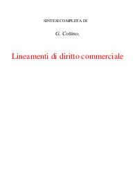 Lineamenti di diritto commerciale completo