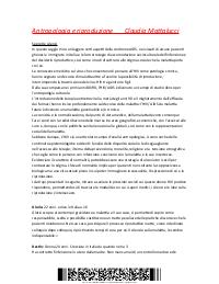 Antropologia e riproduzione Claudia Mattalucci