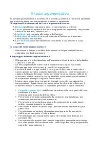 Testo argomentativo - caratteristiche