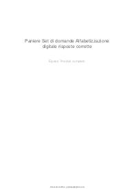 Pacchetto risposte esatte per l' Esame di Alfabetizzazione Digitale 2025 CIAD IDCERT COMPLETO AGGIORNATO