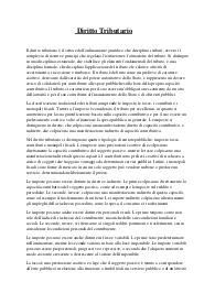 DIRITTO TRIBUTARIO UNIPEGASO