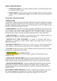 RIASSUNTO SULLA PRIMA GUERRA MONDIALE