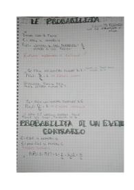Le Probabilità