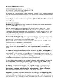 RIASSUNTO SECONDA GUERRA MONDIALE