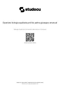Biologia paniere completo ecampus