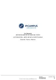Paniere di METODOLOGIE DI ANALISI DEL TESTO, Prof FEDERICO, ECAMPUS - Chiuse - AGGIORNATE 2023