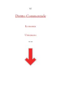 Diritto Commerciale - Economia - Unicusano