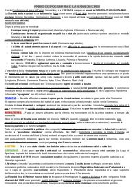 Appunti di storia, PRIMO DOPOGUERRA E LA GRANDE CRISI