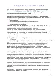 BILANCIO I