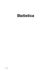 Appunti STATISTICA (economia aziendale ed economia) - Unical prof. Misuraca