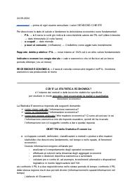 Appunti Statistica economica Prof. Di Fonzo