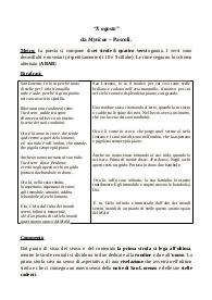 x agosto - Pascoli