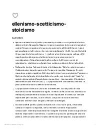 Ellenismo Scetticismo e Stoicismo
