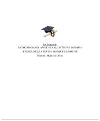 Paniere Completo ENDOCRINOLOGIA Ecampus