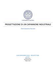 Progetto Tecnica delle Costruzioni - Acciaio