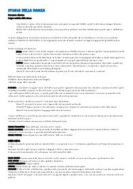 Storia della danza