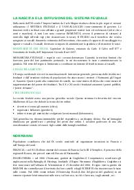 Il sistema feudale