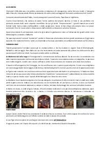 sintesi Maniera, Tardo rinascimento, barocco storia dell'arte