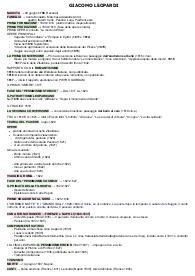 Schema riassuntivo su Leopardi