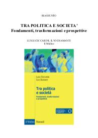 Riassunto del libro "Tra politica e società. Fondamenti, trasformazioni e prospettive" di Ceccarini e Diamanti