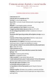 Comunicazione digitale e social media - Scienze dell'educazione e della formazione - UniPegaso L-19