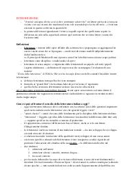 Appunti del modulo 1 di Letteratura italiana con il prof. Veglia
