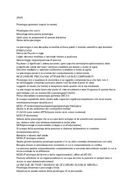 Appunti di psicologia generale di lezione