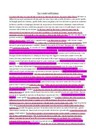 La controriforma